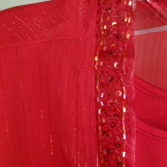 NWT White Stag shrug set with embellishments - Picture 2 of 5